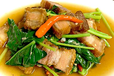 パットカナームーコップ｜本格タイ料理レストラン「バンラック」