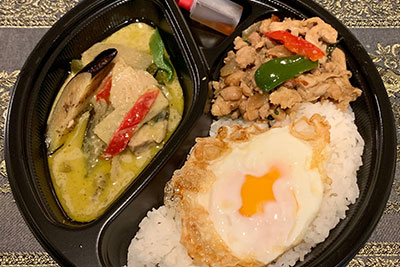 กะเพรา+แกงเขียวหวาน｜北松戸駅前本格タイ料理レストラン「￥バンラック」